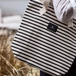 Tragetasche, HDCanva, Schwarz;Off-White