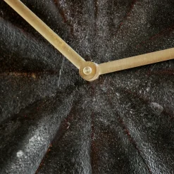 Uhr, HDShow, Messingbraun