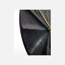 Uhr, HDShow, Messingbraun