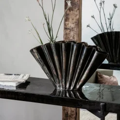 Vase, Flood, Antikes braun