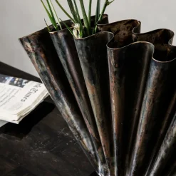 Vase, Flood, Antikes braun