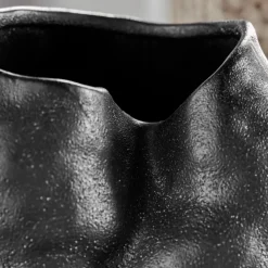 Vase, HDFomu, Schwarz