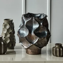 Vase, HDWaves, Antik-Metall