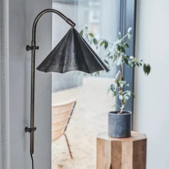 Wall lamp, HDFlola, Antique brown