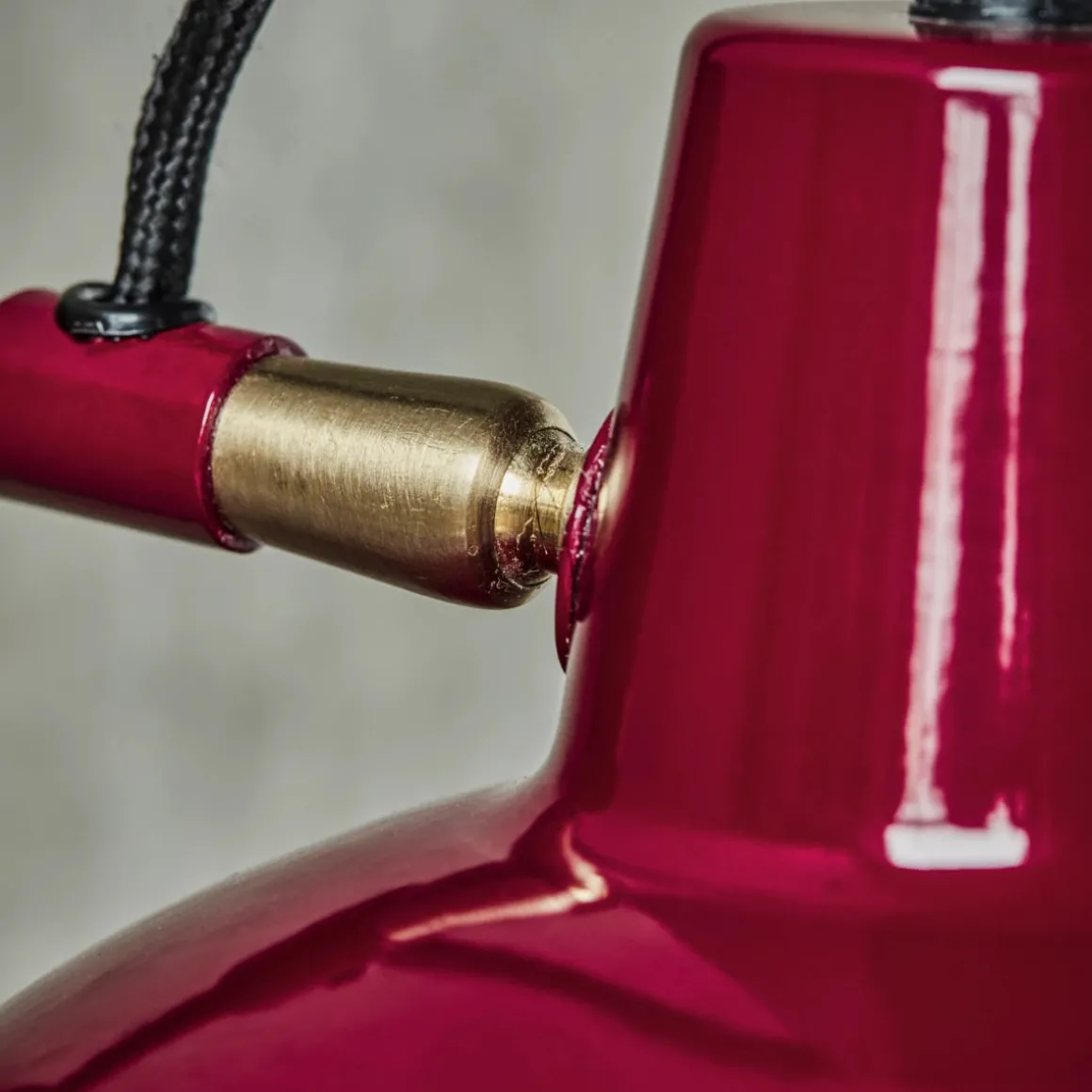 Wandleuchte, HDDesk, Rot