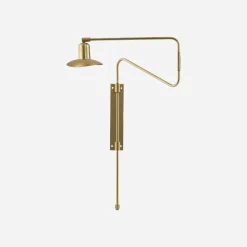 Wandleuchte, HDSwing, Messing