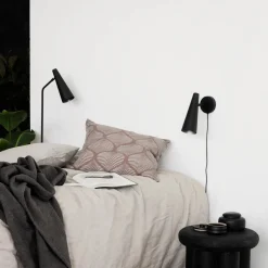 Wandleuchte, Precise, Mattschwarz