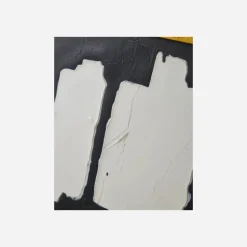 Wandobjekt, HDAgate, Schwarz;Beige