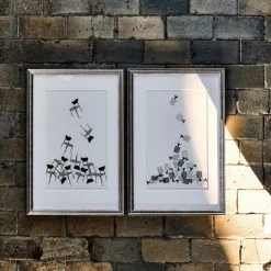 Wandobjekt, HDAmp, Schwarz