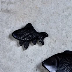 Wandobjekt, HDFish, Schwarz