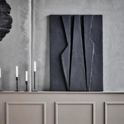 Wandobjekt, HDMachie, Mattschwarz