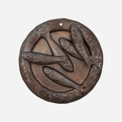 Wandobjekt, HDPlate, Braun