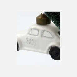 Weihnachtsschmuck, HDCar, Weiß;Silber