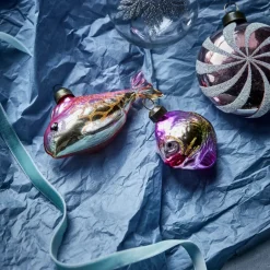 Weihnachtsschmuck, HDPez, Gold;Rosa