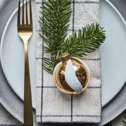 Weihnachtsschmuck, HDTwister, Weiß;Gold