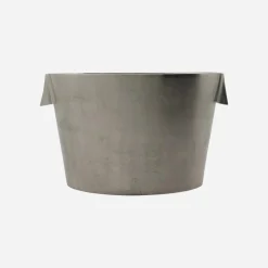 Weinkühler, Buck, Gebürstetes Silber