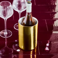 Weinkühler, HDKett, Antikes Messing-Finish