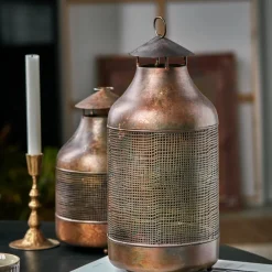 Windlicht, HDNett, Antikes Braun