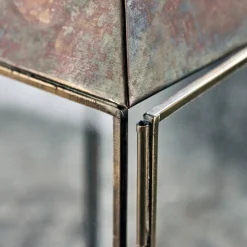 Windlicht, HDTilka, Antikes Messing-Finish