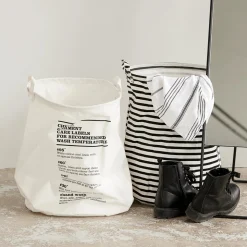 Wäschesack, Stripes, Schwarz