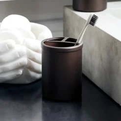 Zahnputzbecher, Bush, Braun