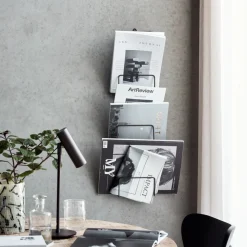 Zeitschriftenhalter, HDMag, Antikbraun